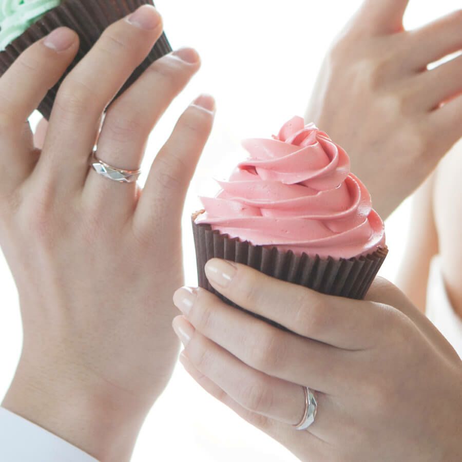 BC002 Miroir-ミノワール-ブライダルリング