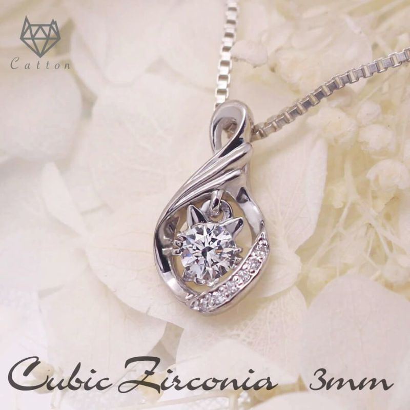 ラナンキュラス］ネックレス OV ダイヤ 中石0.5ct – AYAKO